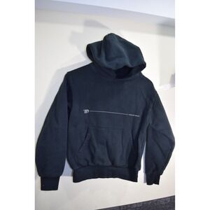 Taylor Swift HEAVYWEIGHT Tortured Poets TOUR MERCH Hoodie WOMENS S Black WORN